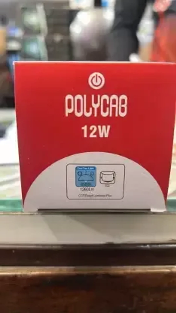 POLYCAB Polycab LED Bulb  (White, Pack of 1) - 12 W