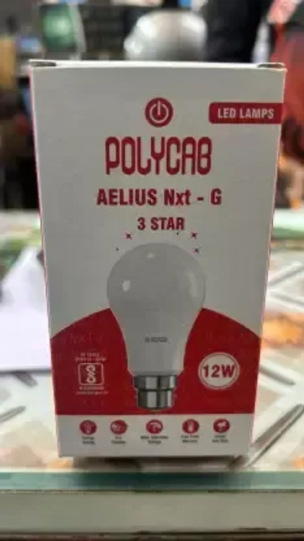 POLYCAB Polycab LED Bulb  (White, Pack of 1) - 12 W