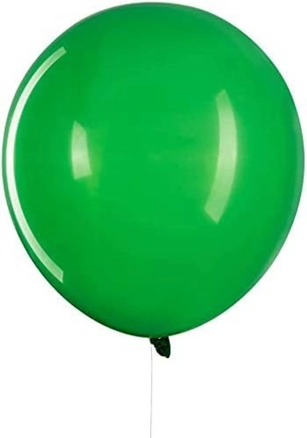 Metallic Latex Balloons Pack Of 50 Green Balloons for Decoration (Green, Pack Of 50)