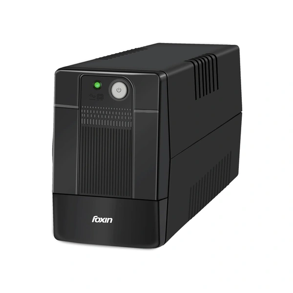 FOXIN Foxin UPS 600va 360W with LED Indicator, UPS for PC | Laptops | Gaming Computers | WiFi Routers & More | BIS Approved | 2 Years Warranty