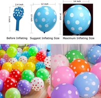 Polka Dots Balloons Multicolor