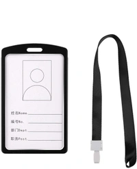Metallic Id cover card holder (Black)