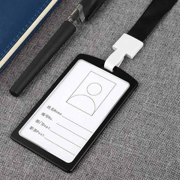 Metallic Id cover card holder (Black)