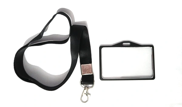 Metallic Id cover card holder (Black)