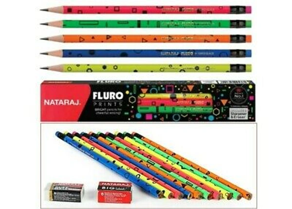 Natraj Fluro Pencils 