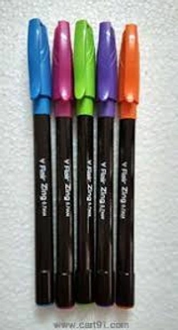 Flair Zing Ball Pen Pack Of 5 - Blue