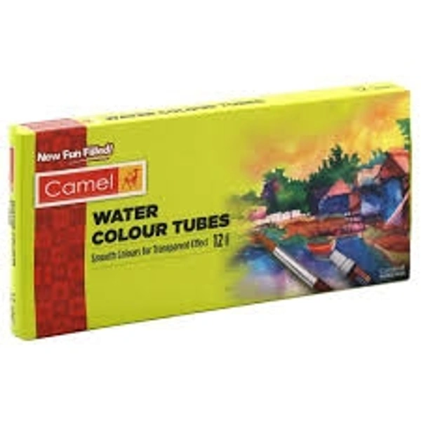 Camlin Water Colour  - 12 Tubes