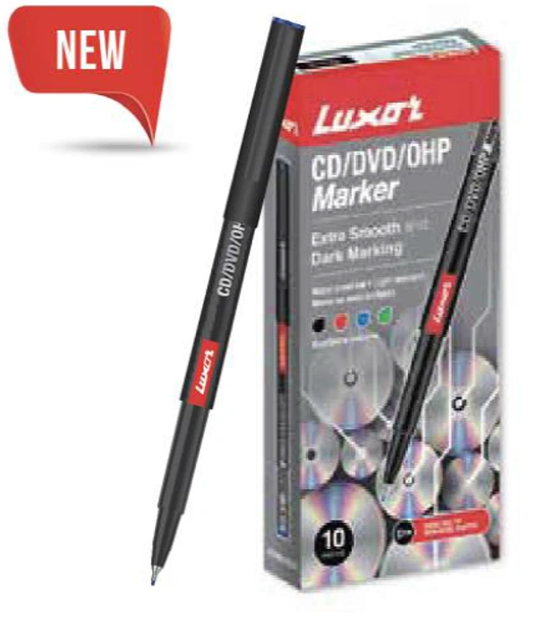 Luxor  Permanent CD Marker  - Black