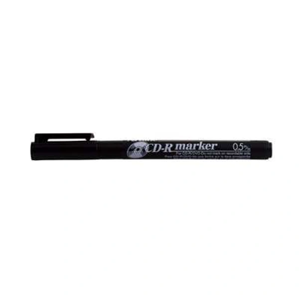 Artline  Permanent CD Marker - Black, pack of 10 pcs