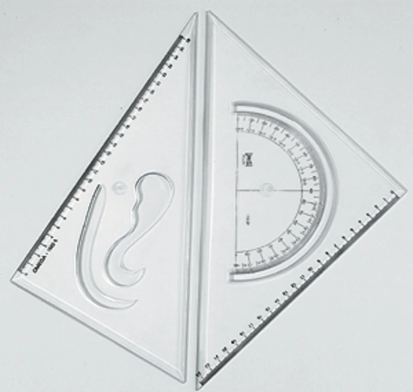 Omega Set Square With Protector 