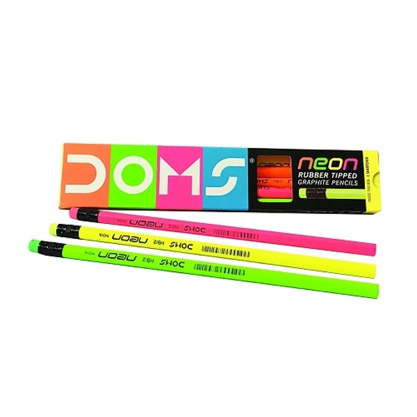 Doms Neon Pencils 