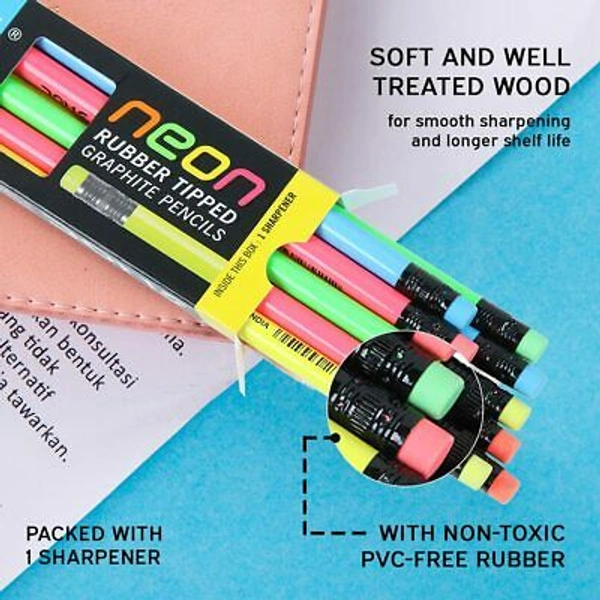 Doms Neon Pencils 