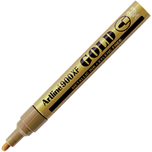 Artline  Metallic Gold Marker  - 2.3mm, Gold
