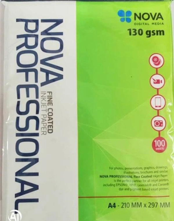Nova Professional Photo Paper - 130 gloss