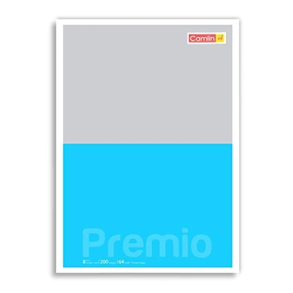 Camlin Premio Single Line 200 pages Notebook - Pack of 3 - 200 pages
