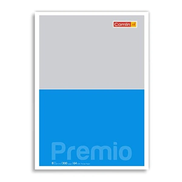 Camlin Premio Single Line 300 pages Notebook pack of 2 - 300 pages