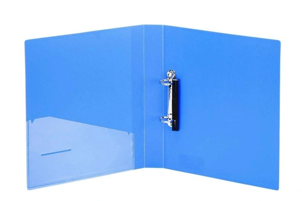 WORLDONE 2D Ring Binder 25mm Ring Size : FC - Blue