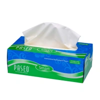 Paseo Smart for Everyday Softness International Quality Facial Tissues 100 Pulls 2 Ply