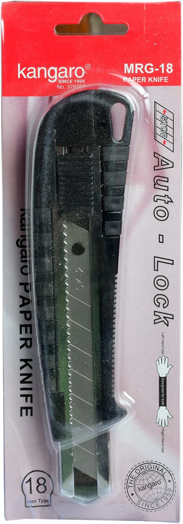 Kangaro Paper Knife Blade MRG-18 MM Multi Colour  - MRG-18