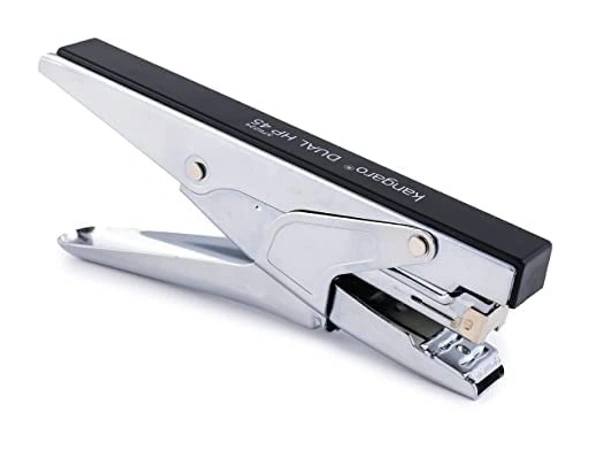 Kangaro Heavy Duty Stapler Dual HP-45 | Stainless Steel with Fast Reloding Mechanism