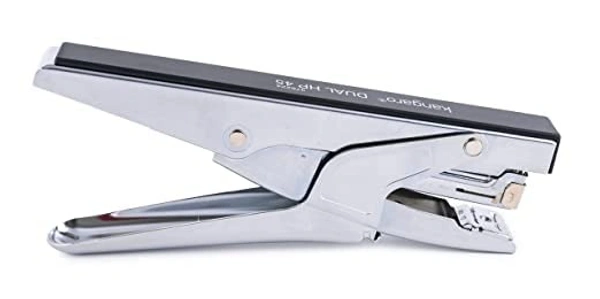 Kangaro Heavy Duty Stapler Dual HP-45 | Stainless Steel with Fast Reloding Mechanism