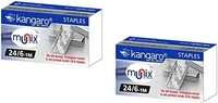 Kangaro 24/6 Staples Pins - Pack Of 20 Box
