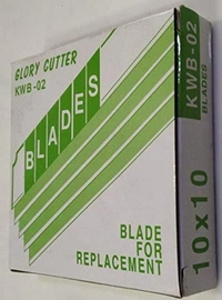 Glory paper cutter blade KWB-02 18mm blade - 100 pcs blade in 10 box