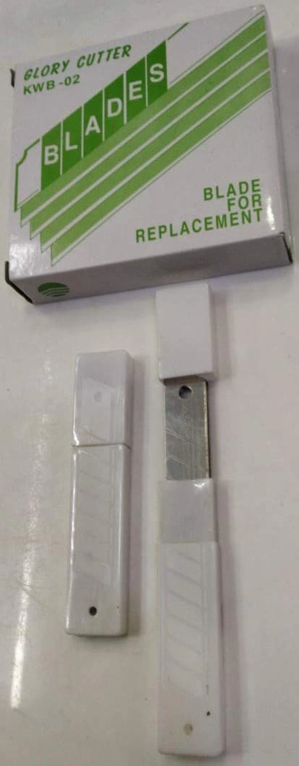 Glory paper cutter blade KWB-02 18mm blade - 100 pcs blade in 10 box