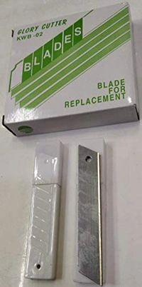 Glory paper cutter blade KWB-02 18mm blade - 100 pcs blade in 10 box
