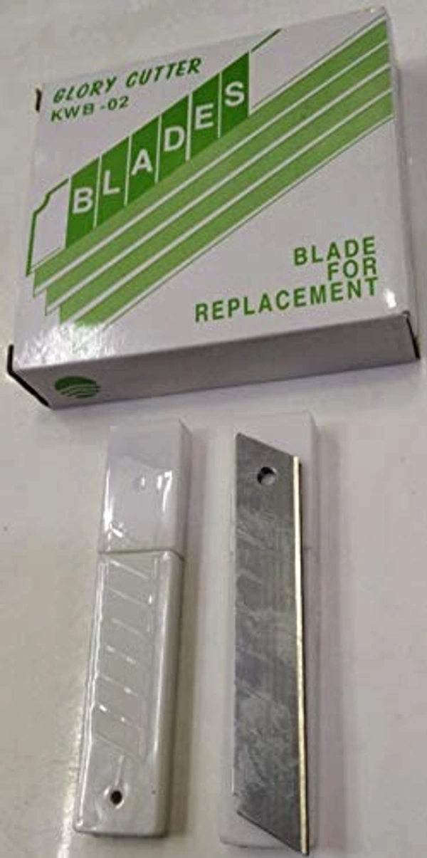Glory paper cutter blade KWB-02 18mm blade - 100 pcs blade in 10 box