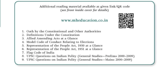 Indian Polity ( English| 6th Revised Edition) | UPSC | Civil Services Exam | State Administrative Exams