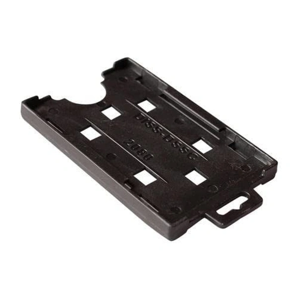 Plastic Black ID PVC Card Holder/Badge for Horizontal and Vertical Office ID Cards