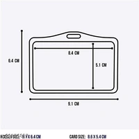Metallic Id cover Card Holder (gold)
