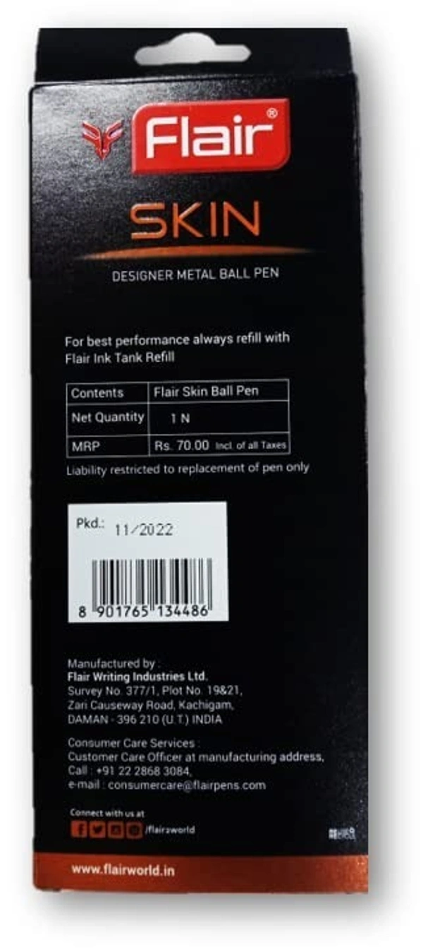 Flair Skin Designer Metal Ball Pen