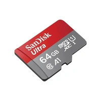 SanDisk Ultra 64GB microSDXC UHS-I, 140MB/s R, Memory Card, for Smartphones and computer , leptop - s, black