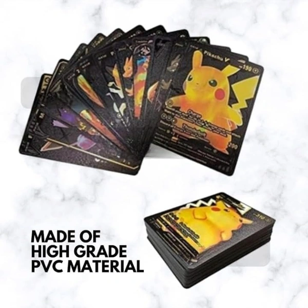 Pokemon cards, Kids playing cards, set of 55 pcs, Dark edition