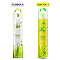Godrej aer Spray | Room Freshener for Home & Office - Fresh Lush Green (220 ml) | Long-Lasting Fragrance