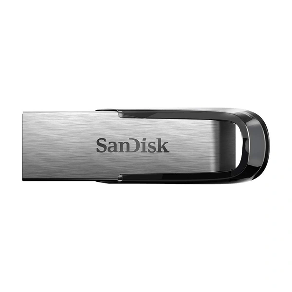 hp SanDisk Ultra Flair 64GB, USB 3.0, Flash Drive, Upto 150MB/s R, Pendrive, Metal, 5Y Warranty (SDCZ73-064G-I35) - S, SILVER
