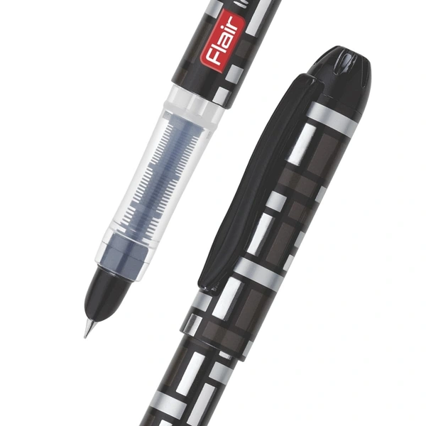 FLAIR Inky Series CEO Liquid Ink Fountain Pen Blister Pack | Ergonomic Grip, Light Weight & Attractive Design 