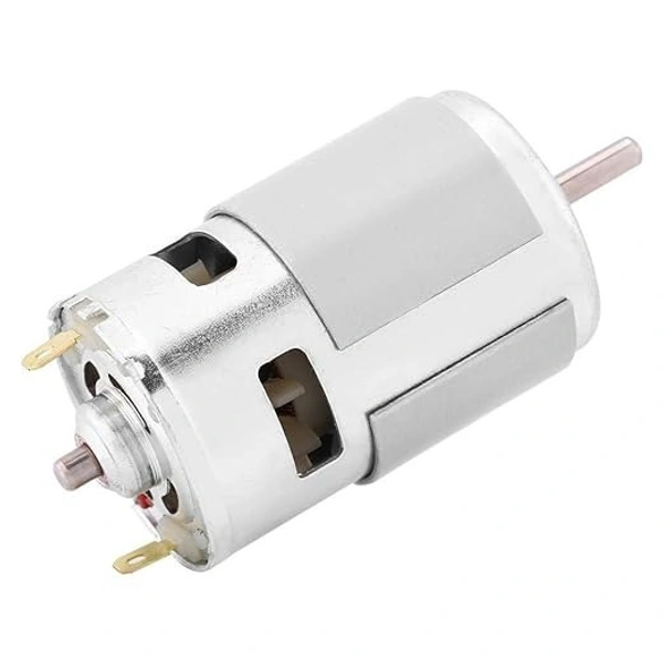 DC 12V-24V High Speed Metal Large Torque Small DC Motor Replacement for DIY Toy Cars