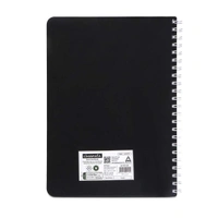 Classmate Pulse 6 Subject Spiral Notebook - Pack of 1 | Unruled | 300 Pages | A4-29.7cm x 21.0cm | Attractive Cover Designs | Soft Cover | Notebooks for College Students - A4