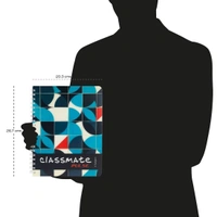 Classmate Pulse 6 Subject Spiral Notebook - Pack of 1 | Unruled | 300 Pages | 26.7cm x 20.3cm | Attractive Cover Designs | Soft Cover | Notebooks for College Students