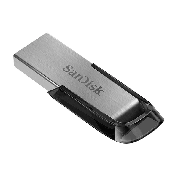 hp SanDisk Ultra Flair 64GB, USB 3.0, Flash Drive, Upto 150MB/s R, Pendrive, Metal, 5Y Warranty (SDCZ73-064G-I35) - S, SILVER