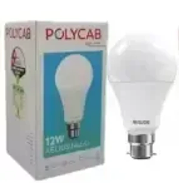 POLYCAB Polycab LED Bulb  (White, Pack of 1) - 12W