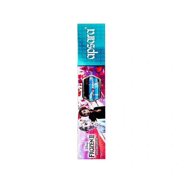 Apsara Disney Frozen-2 Pencils | Disney Pencils & Super Fun Pencils |Use for Kids, School & College Students | Extra Dark & Good Handwriting | Free Sharpener & Eraser (Pack of 10)