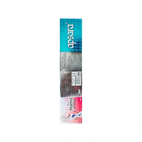 Apsara Disney Frozen-2 Pencils | Disney Pencils & Super Fun Pencils |Use for Kids, School & College Students | Extra Dark & Good Handwriting | Free Sharpener & Eraser (Pack of 10)