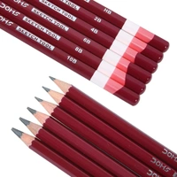Doms Drawing & Sketching Graphite Pencils - Grade HB, 2B, 4B, 6B, 8B & 10B | Hi Precision For Sketching | Dark & Neat Drawing | Comes With 1 Eraser