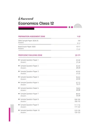 Arihant i Succeed 15 Sample Question Papers for Economics Class 12th | As per latest CBSE Sample Paper issued on 5 Sept. 2024 | 50% CBQs in each paper | Detailed Answers with Step Marking | Fully Solved Latest CBSE Sample Paper For Exam 2025