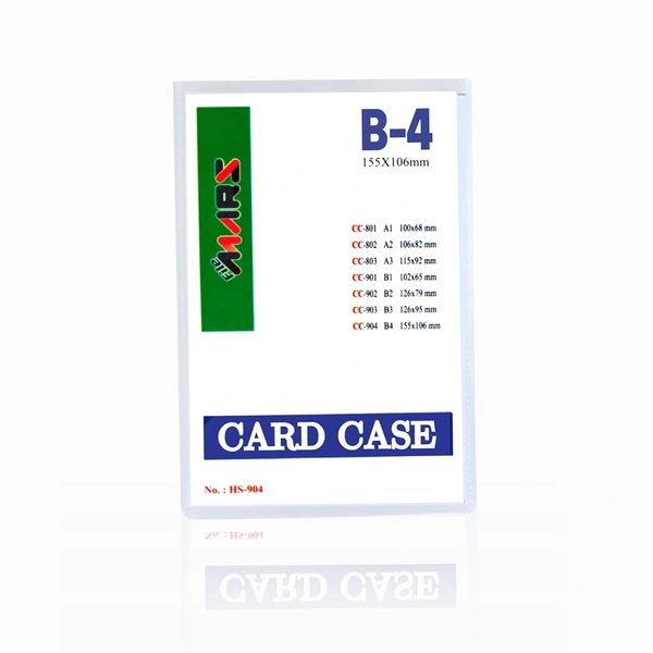 Plastic Id cover card Holder B4