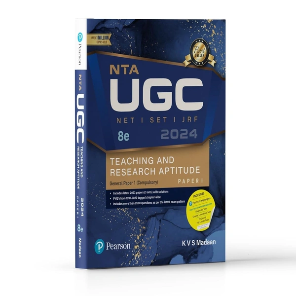 NTA UGC NET '24 Paper 1 By Kvs Madaan|Teaching And Research Aptitude Net/Set/Jrf|Includes 2023 paper (3 Sets) & 23 years chapter wise solved previous year questions|Includes 2600 questions